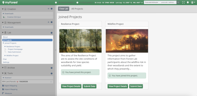 Forest Lab Science Projects